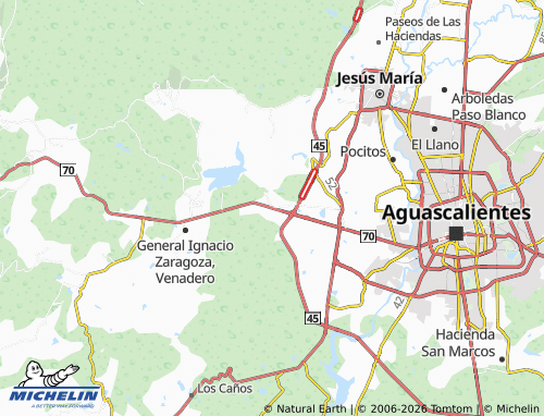 Kaart MICHELIN Villas de Monteclaro - ViaMichelin