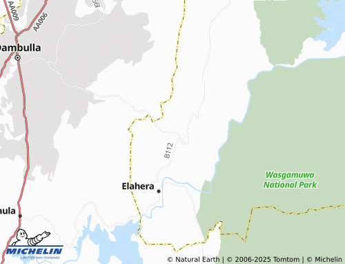 MICHELIN Damanayaya map - ViaMichelin