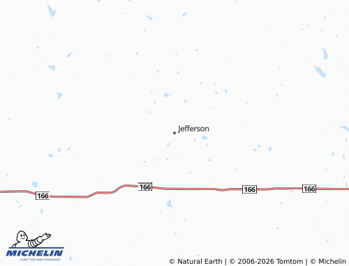 Kaart MICHELIN Jefferson - ViaMichelin