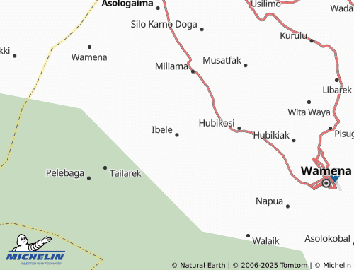 MICHELIN Ibele map - ViaMichelin