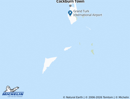 Mappa MICHELIN Turks Islands - ViaMichelin