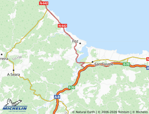 Mapa MICHELIN Mañente - ViaMichelin