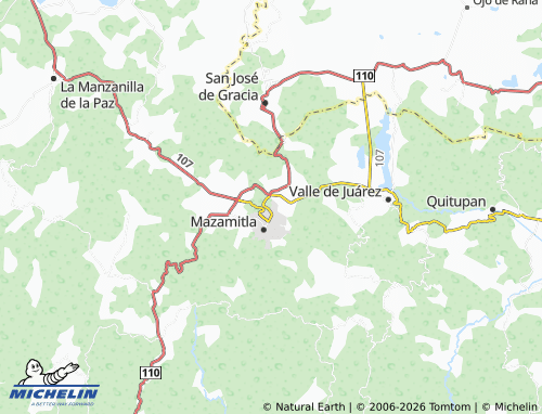 Mapa MICHELIN Las Lomas - ViaMichelin