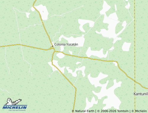 MICHELIN Santa Elena map - ViaMichelin