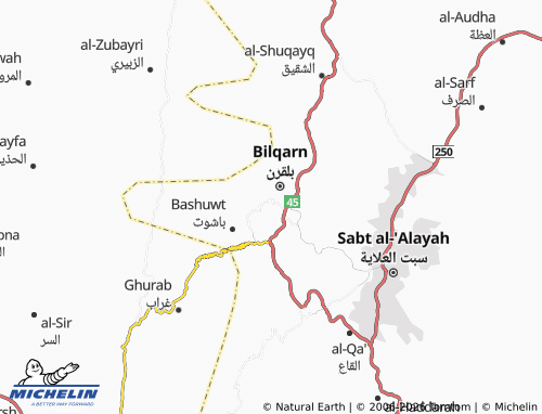 MICHELIN-Landkarte al-Sanabil - ViaMichelin