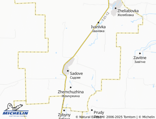 Carte MICHELIN Kistochkivka - ViaMichelin