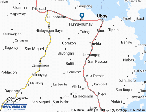 MICHELIN Gabi map - ViaMichelin