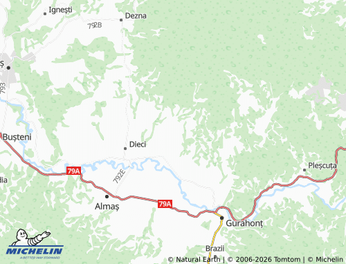 Kaart MICHELIN Crocna - ViaMichelin