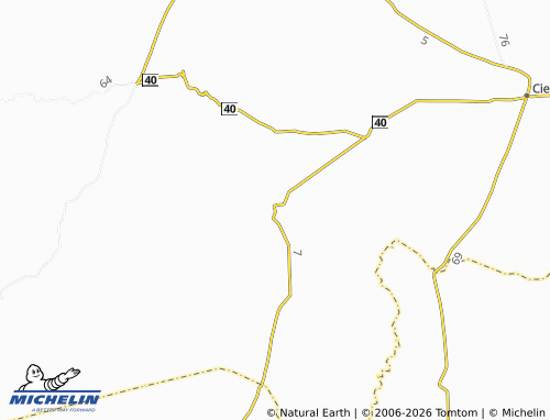 Mappa MICHELIN Yoscaba - ViaMichelin