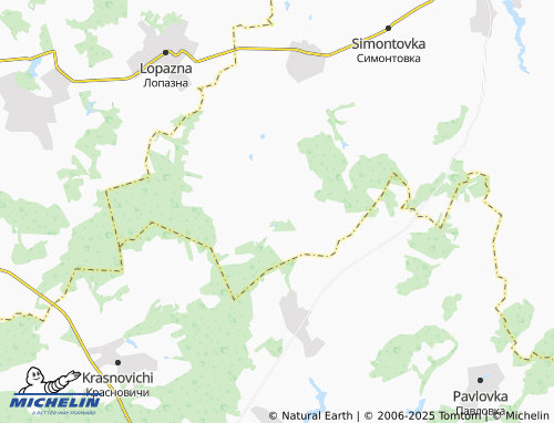 MICHELIN Nizhnyaya Dubrovka map - ViaMichelin