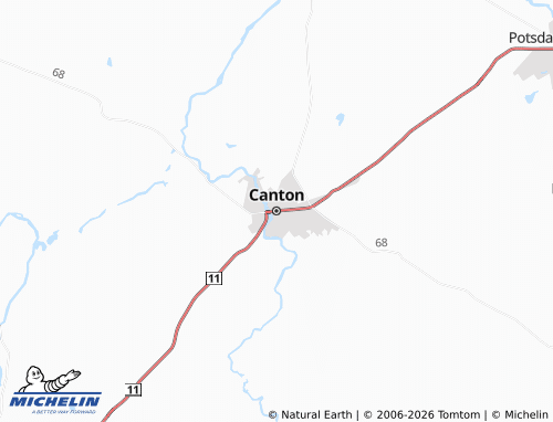 Mapa MICHELIN Canton - ViaMichelin
