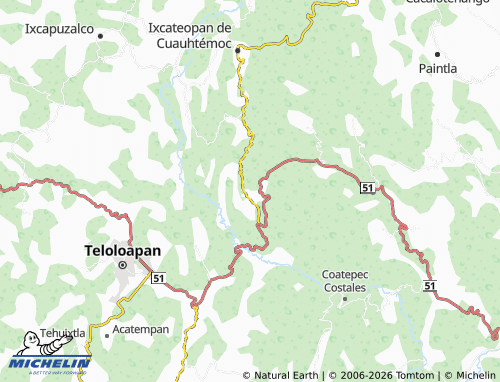 MICHELIN San José map - ViaMichelin