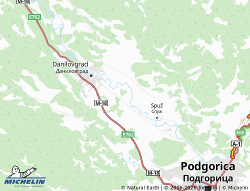 Mappa MICHELIN Kosić - ViaMichelin
