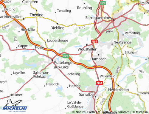 MICHELIN-Landkarte Heckenransbach - ViaMichelin