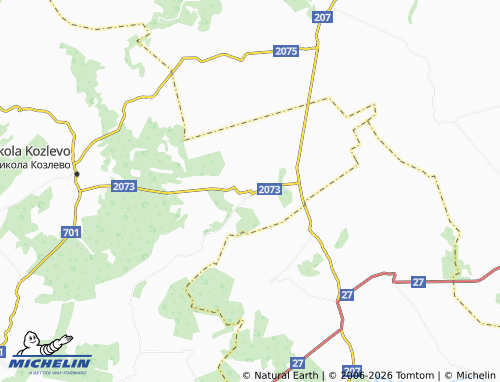 Mappa MICHELIN Pet mogili - ViaMichelin