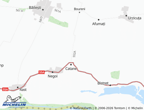Mapa MICHELIN Catanele Noi - ViaMichelin