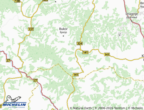Mapa MICHELIN Galović - ViaMichelin