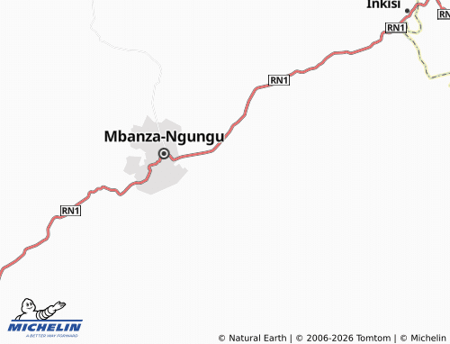 Mapa MICHELIN Kimbongo - ViaMichelin