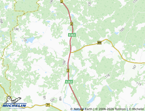 MICHELIN Saverna map - ViaMichelin