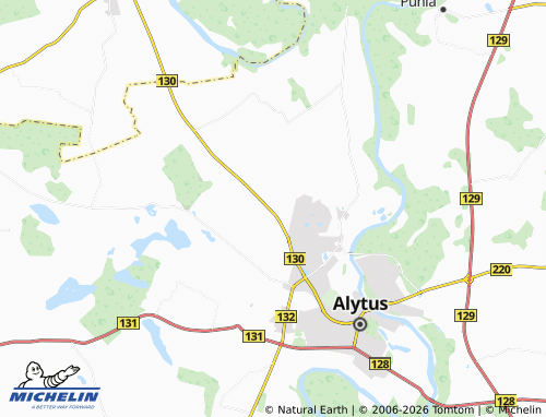 Mappa MICHELIN Miklusėnai - ViaMichelin