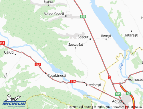 Mappa MICHELIN Valea Nacului - ViaMichelin