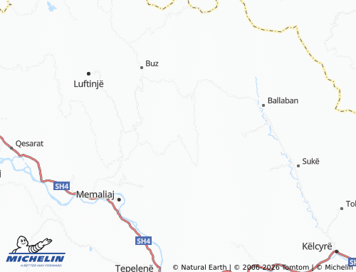 MICHELIN Maricaj map - ViaMichelin