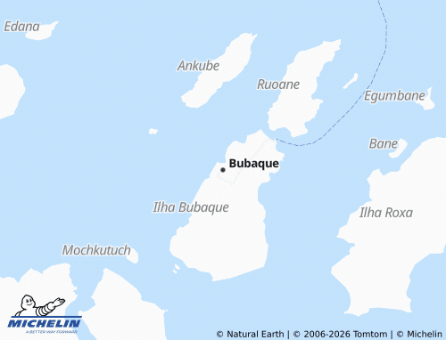 MICHELIN Bubaque map - ViaMichelin