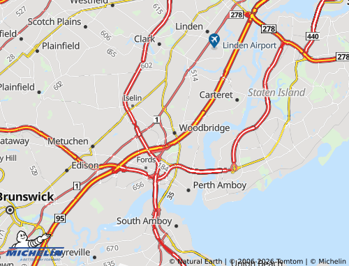 Mappa MICHELIN Woodbridge - ViaMichelin
