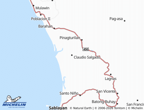 Mappa MICHELIN Claudio Salgado - ViaMichelin