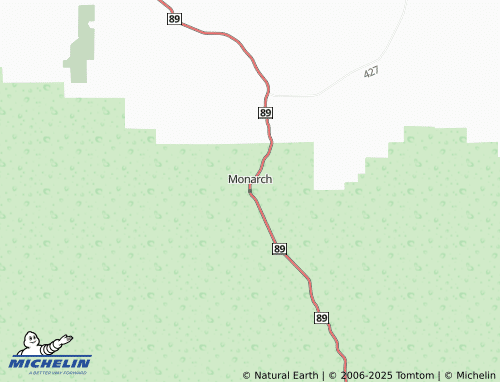 Mapa MICHELIN Monarch - ViaMichelin