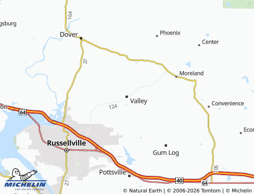 Mappa MICHELIN Valley - ViaMichelin