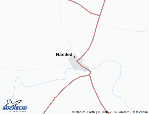 MICHELIN Nanded map - ViaMichelin