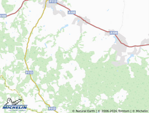 Carte MICHELIN Ashcherino - ViaMichelin