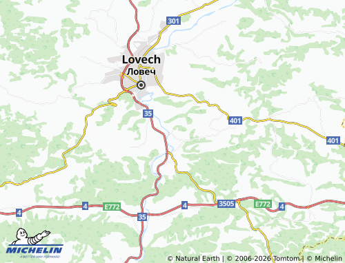 Mappa MICHELIN Slivek - ViaMichelin