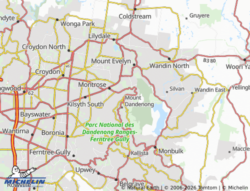 MICHELIN Kalorama map - ViaMichelin