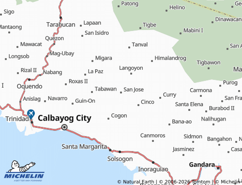 MICHELIN San Jose map - ViaMichelin