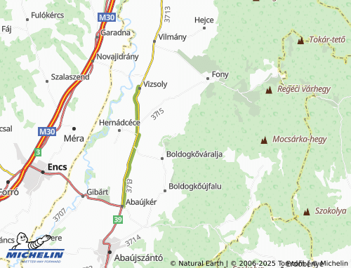 MICHELIN Arka map - ViaMichelin