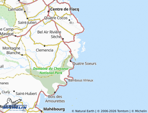 Mappa MICHELIN Grand River South East - ViaMichelin