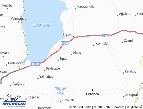 Mappa MICHELIN Aktaş - ViaMichelin