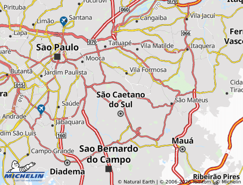 Mapa MICHELIN São Lucas - ViaMichelin