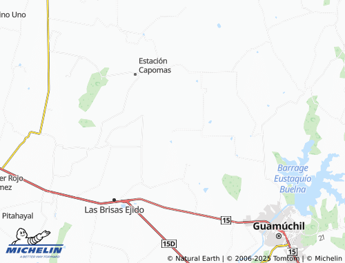 MICHELIN Veintisiete de Noviembre map - ViaMichelin