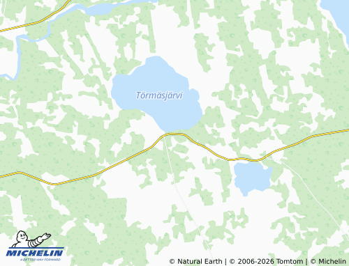 MICHELIN Törmäsjärvi map - ViaMichelin