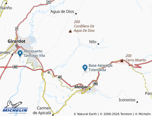 Mappa MICHELIN La Sonora - ViaMichelin