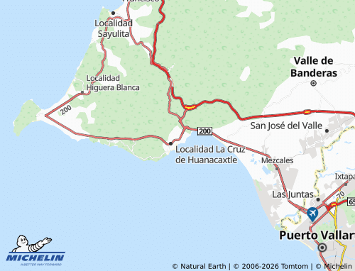 MICHELIN Los Avestruces map - ViaMichelin