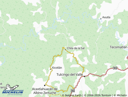 Carte MICHELIN De La Asunción - ViaMichelin