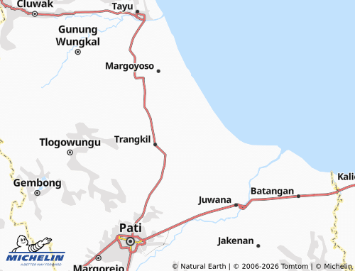 Carte MICHELIN Krandan - ViaMichelin