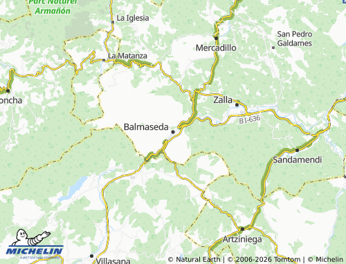 Kaart MICHELIN Balmaseda - ViaMichelin