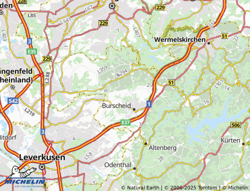 Mappa MICHELIN Blasberg - ViaMichelin