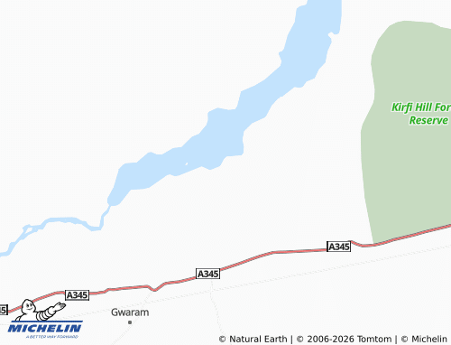 MICHELIN Badara map - ViaMichelin