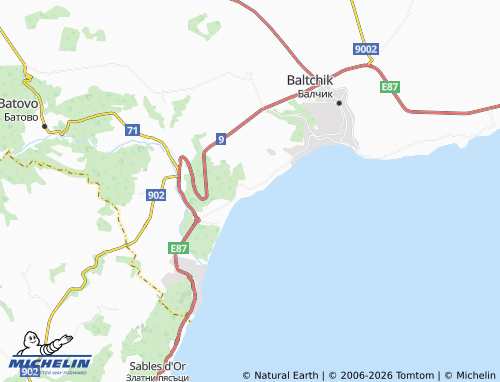 Carte MICHELIN vz Fish-Fish - ViaMichelin